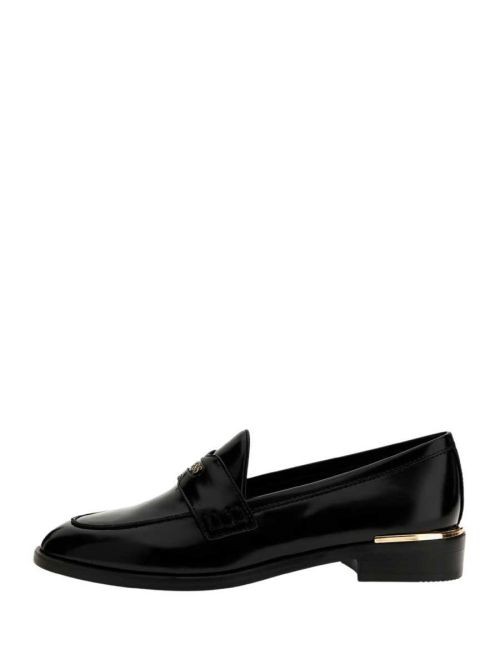 Guess ženske mokasine GFLTKNI ELE14 BLACK