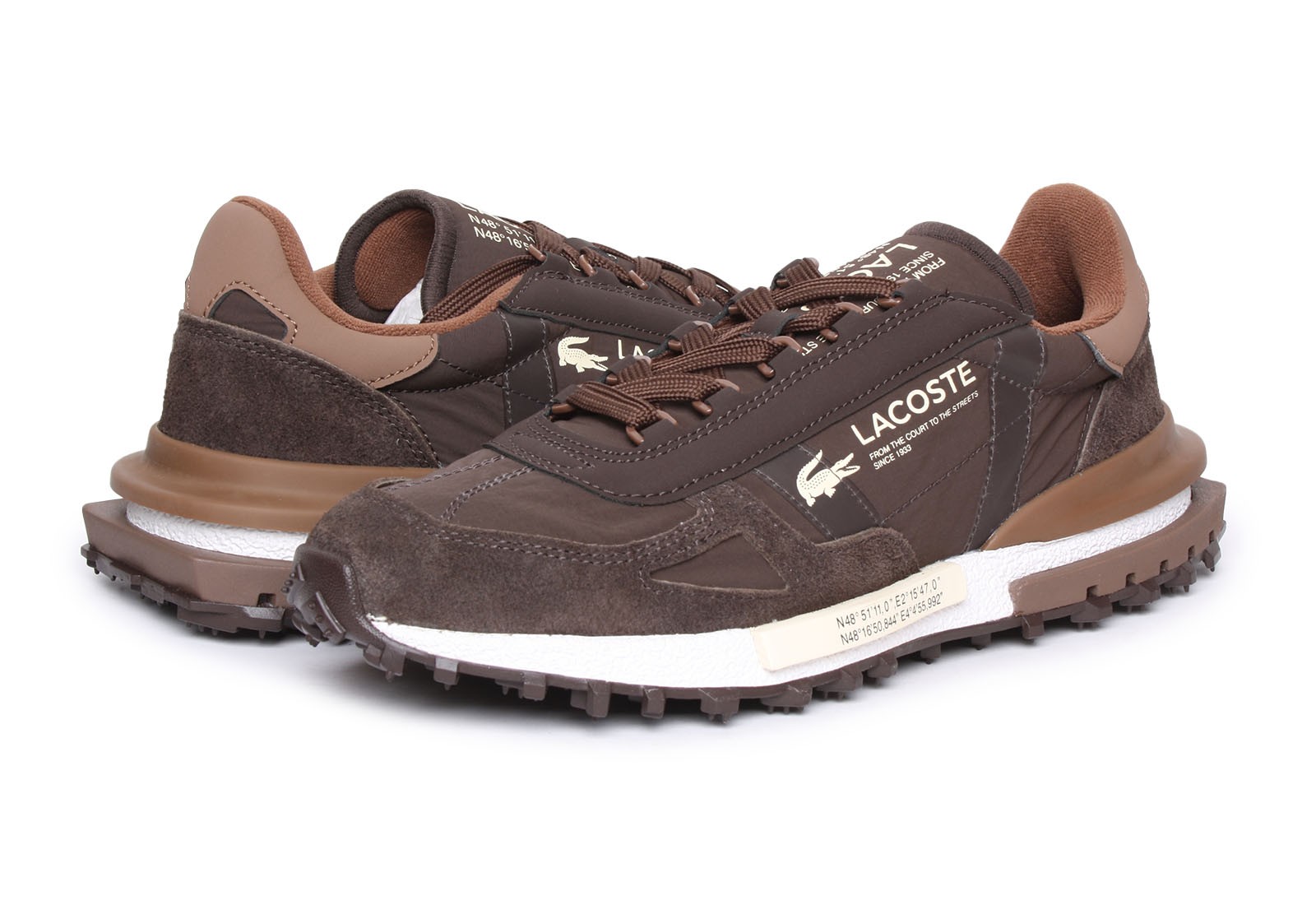 Muške patike Lacoste 751SMA0042DB2 braon